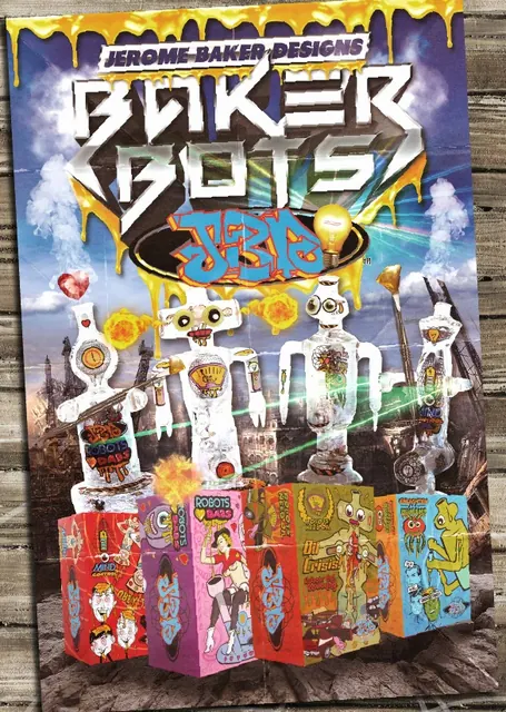 Baker Bot before the merch, on the original Jerome Baker art