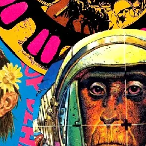 Major Tom-Tom before the merch, on the original Jerome Baker art