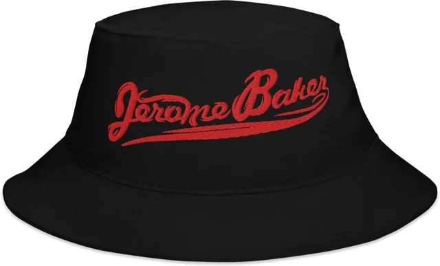 Signature bucket hat, red