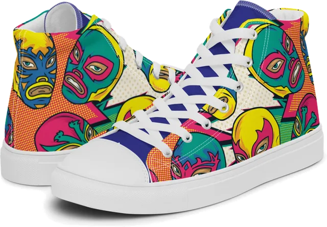 Women's pop-art high top, Hybrid
