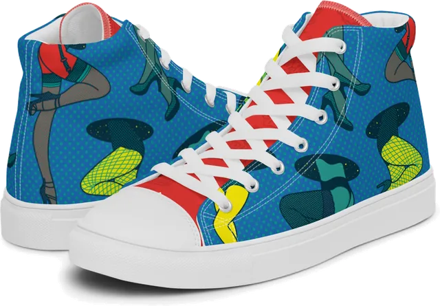 Men's pop-art high top, Indica