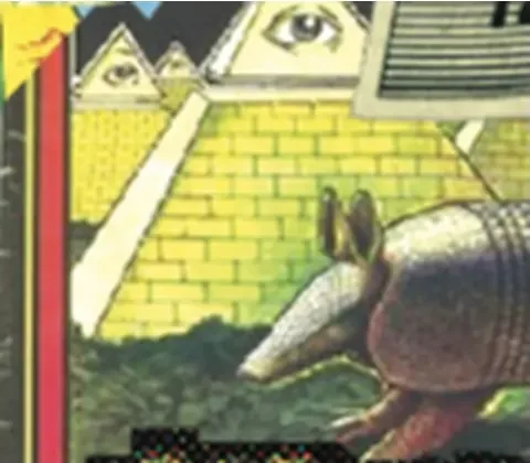 Dillo before the merch, on the original Jerome Baker art